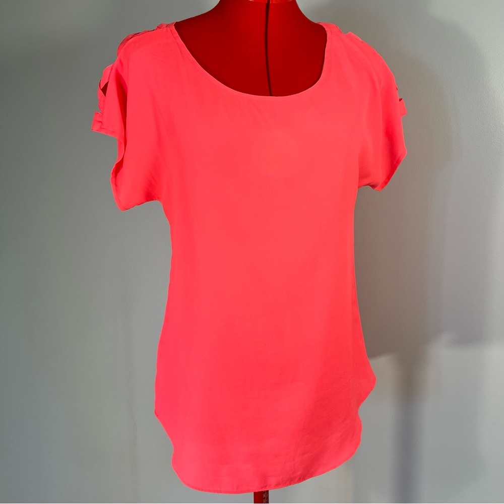Bright Pink Blouse - XS